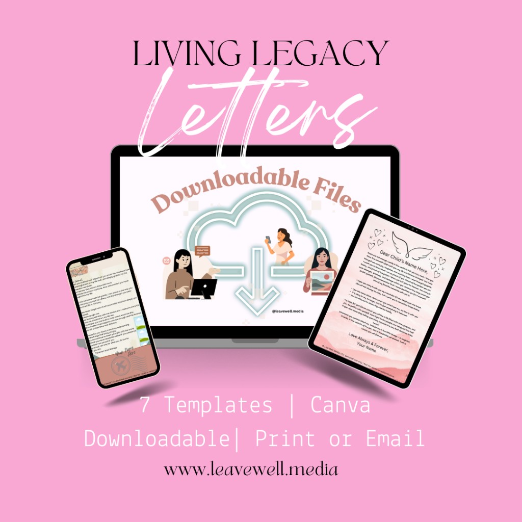 Living Legacy Letters — Canva templates, print or email